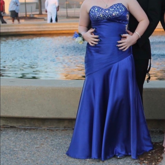 blue formal